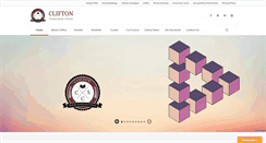 Desktop Screenshot of cliftonschool.org